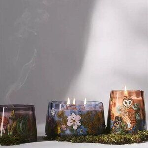 NATHALIE LETE for Anthropologie complete set of 2023 woodland candles